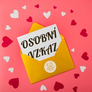 Jak vylepšit již tak skvělý dárek? Přidejte osobní vzkaz! 💌 K Vaší objednávce rádi přidáme osobní vzkaz dle Vašeho zadání....